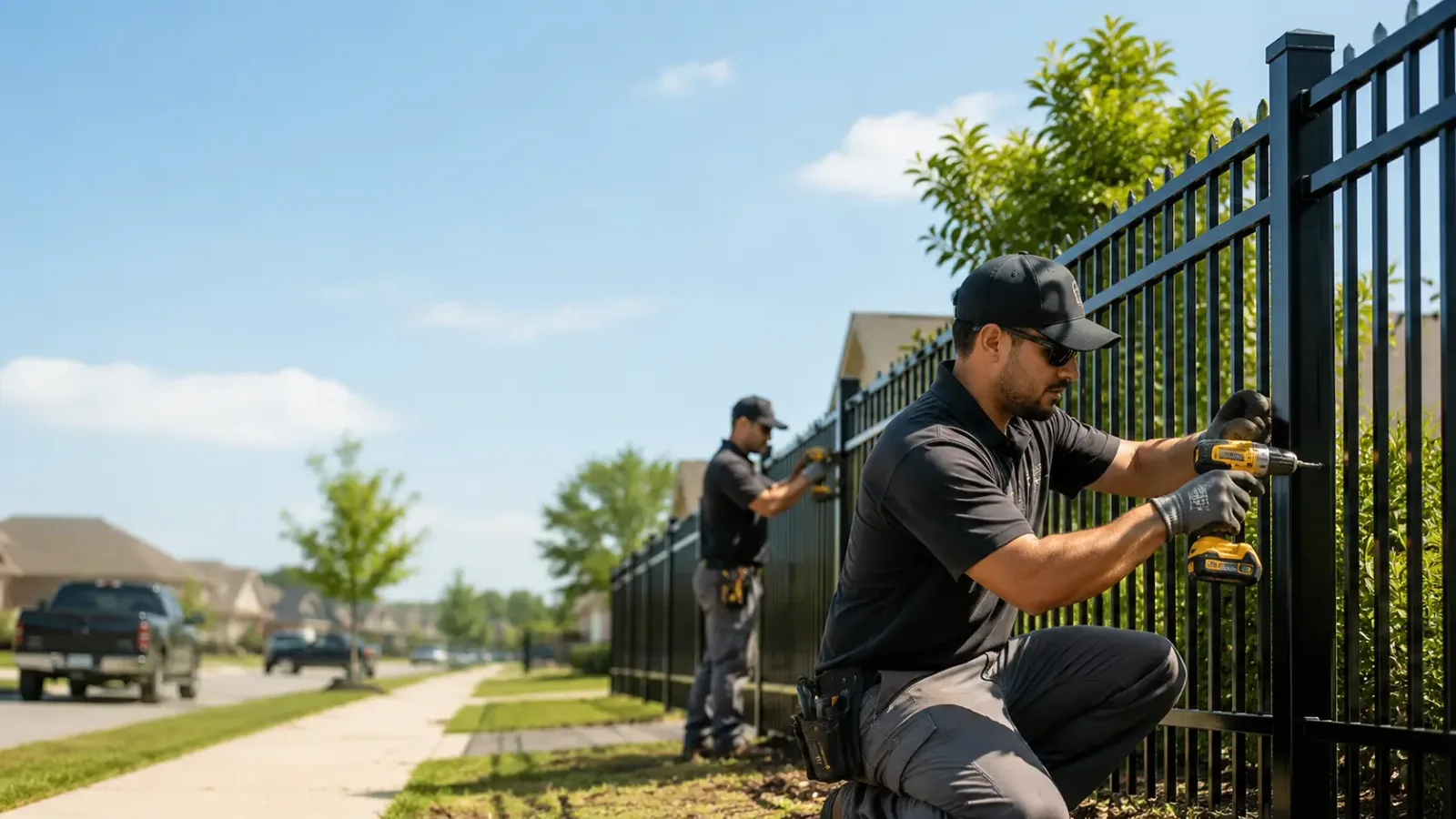 Metal Fence Installation in Del Rio, TN